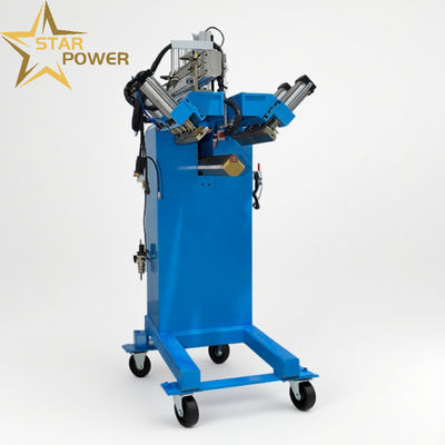 गुणवत्ता  4-Corner Seamless Corner Rounding Welder with Adjustable Radius R1-R10mm for Stainless Steel Door & Window Frames Featuring Synchronous Welding and Seamless Joints कारखाना