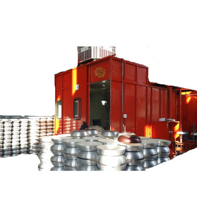 कुकवेयर सिरैमिक कोटिंग मशीन स्टेन रेज़िस्टेंट PFOA फ़्री PTFE फ़्री