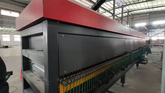 टेम्पर्ड ग्लास ढक्कन कवर बनाने के लिए 220V सर्वो मोटर कुकवेयर उत्पादन लाइन