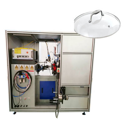 ग्लास लिड स्टील रिंग वेल्डिंग के लिए 380V कुकवेयर प्रोडक्शन लाइन