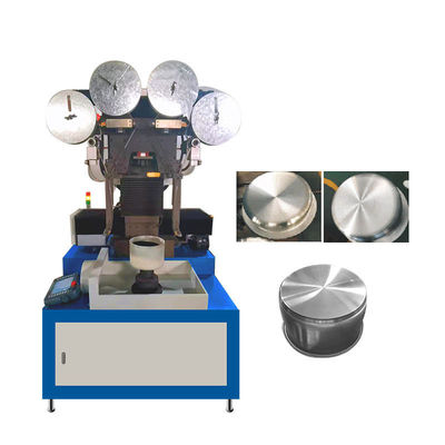 अच्छा दाम कुकवेयर बेल्ट सैंडिंग के लिए स्वचालित एल्यूमीनियम पॉट पॉलिशिंग मशीन ऑनलाइन