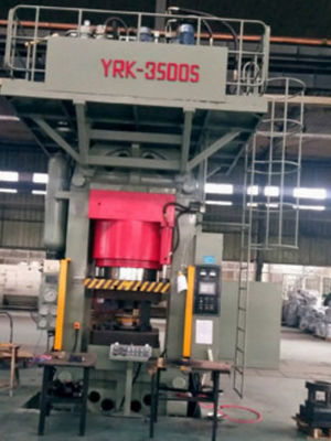 पूरी तरह से स्वचालित YRK-7SQ श्रृंखला तेल टैंक घुड़सवार नकल डाई-कास्टिंग स्टील तार घुमावदार हाइड्रोलिक प्रेस