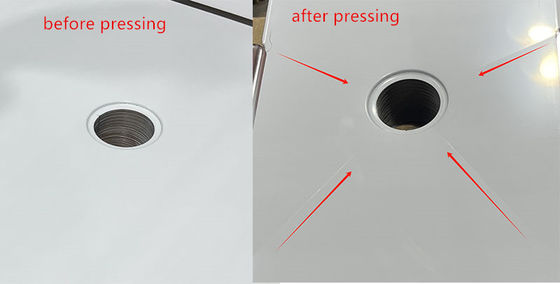 30T-1600MM सीएनसी स्वचालित झुकने की मशीन हाथ से बने सिंक के पानी की लाइन दबाने के लिए