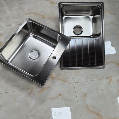 ब्रश नैनो लेपित स्टेनलेस स्टील 304 सिंक अंडरमाउंट स्टेनलेस स्टील सिंक डबल बेसिन बड़े बर्तन रसोई सिंक मशीन