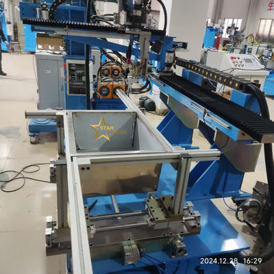 स्टेनलेस स्टील सिंक बेसिन विनिर्माण रसोई सिंक मशीन के लिए कॉम्पैक्ट आसान संचालित सीएनसी विमान वेल्डिंग मशीन