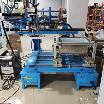 स्टेनलेस स्टील सिंक बेसिन विनिर्माण रसोई सिंक मशीन के लिए छोटे आकार बड़े परिणाम कॉम्पैक्ट सीएनसी विमान वेल्डिंग मशीन