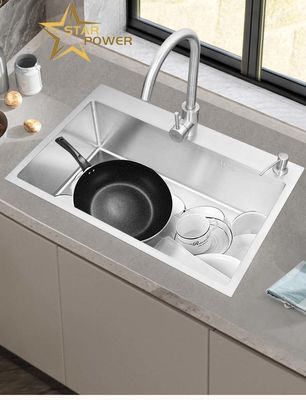 अच्छा दाम 304 स्टेनलेस स्टील रसोई सिंक रसोई के लिए अनुकूलित ऑनलाइन