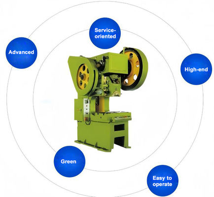 औद्योगिक 160T सीएनसी स्टील पंच प्रेस 400KN नाममात्र दबाव और 100MM स्लाइडर स्ट्रोक के साथ
