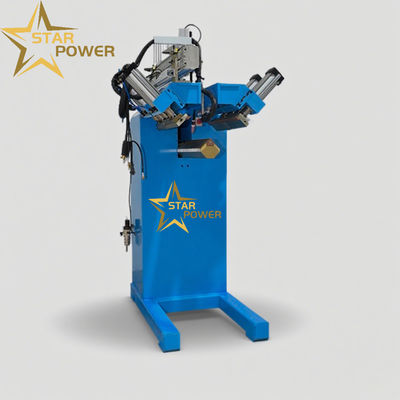 बाथरूम के बेसिन के लिए लेजर संरेखण और समायोज्य आर-कोण वेल्डिंग के साथ सीएनसी कॉर्नर गोल वेल्डर