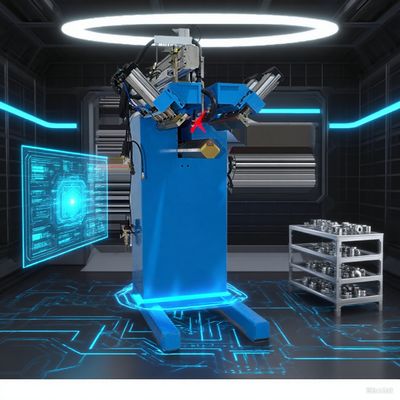 बाथरूम के बेसिन के लिए लेजर संरेखण और समायोज्य आर-कोण वेल्डिंग के साथ सीएनसी कॉर्नर गोल वेल्डर