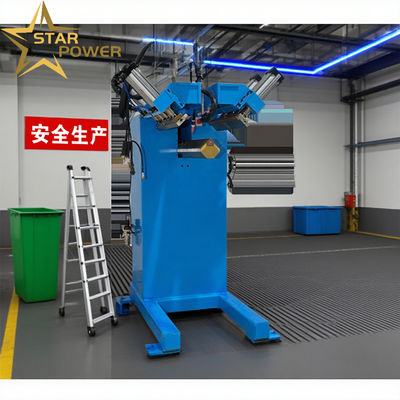 अच्छा दाम 220V 500W CNC वर्टिकल वेल्डर, 4-कोने राउंडिंग वेल्डिंग के लिए 0.1-1.2MPa वायु दाब के साथ ऑनलाइन