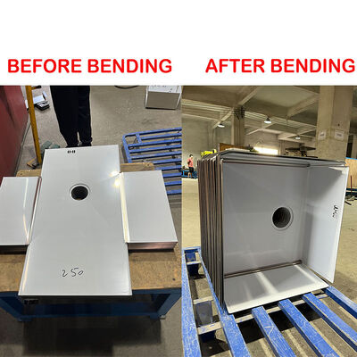 Metal Sheet Bending Machine for Process The Base of Handmade Sink