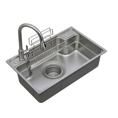 अच्छा दाम Farmhouse 36 Inch Apron Front Double Bowl Kitchen Sink SUS304 Handmade 16 Gauge online