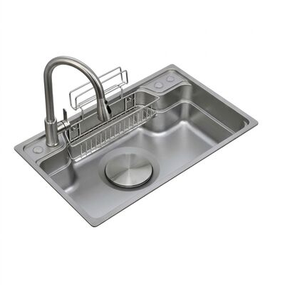 अच्छा दाम Apron Front 23x21 Handmade Bar Sink SUS304 16 Gauge Single Bowl Deep Basin ऑनलाइन