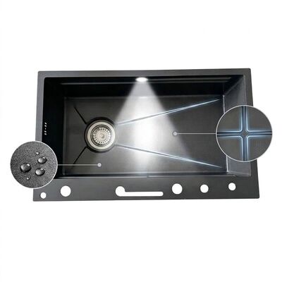 अच्छा दाम 40 Inch Commercial Double Bowl Drop-In Kitchen Sink 16 Gauge with Drainboard ऑनलाइन